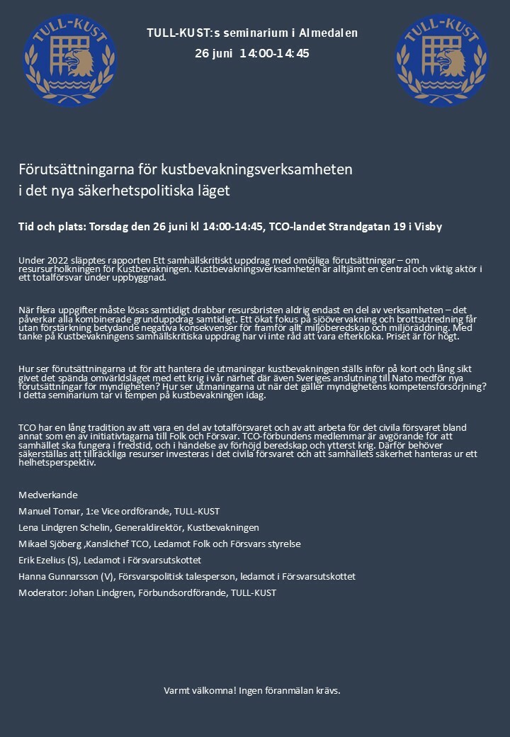 Almedalen inbjudan Kbv 2025 v 2