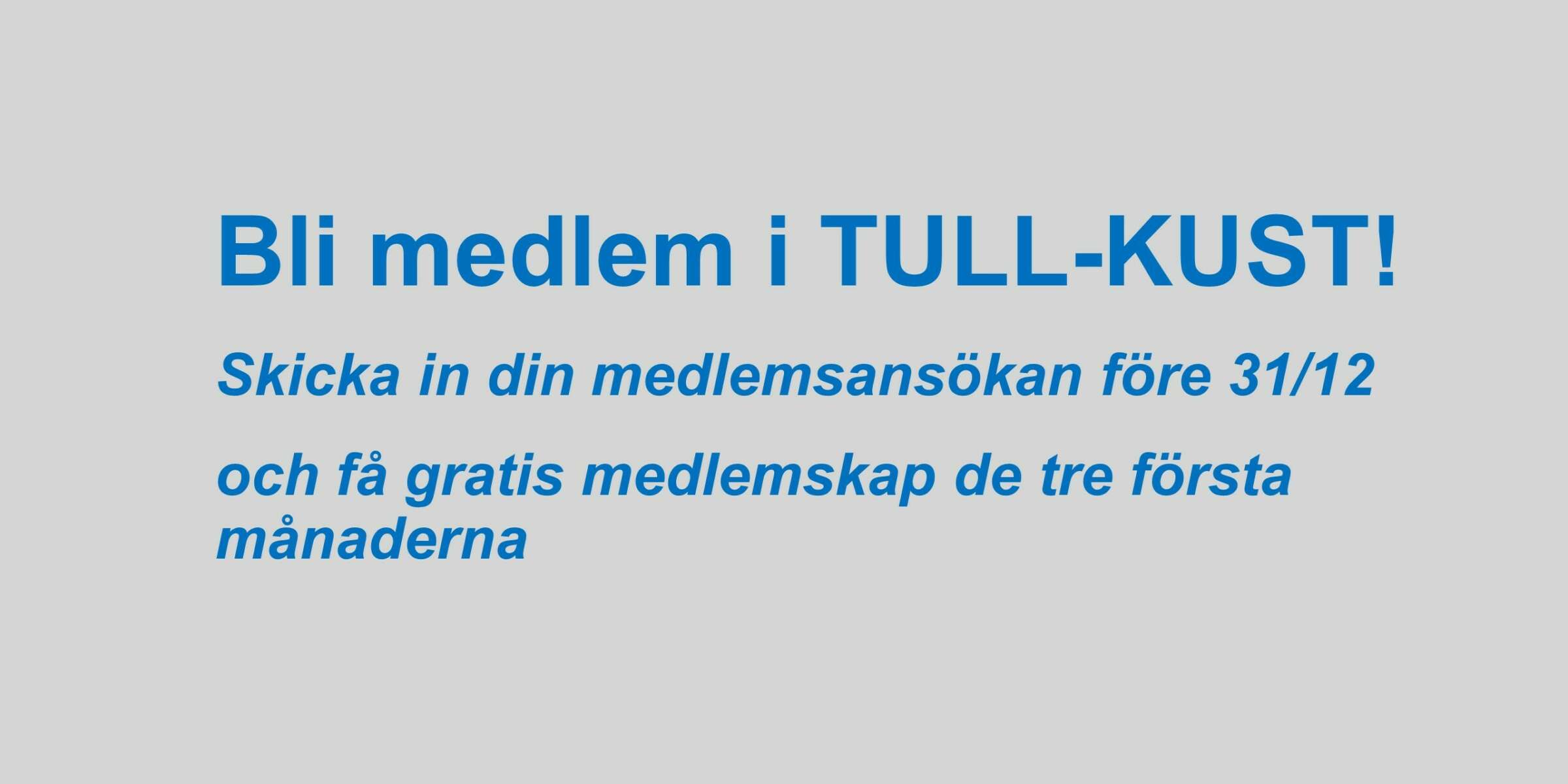 Medlemserbjudande nr 2 2022